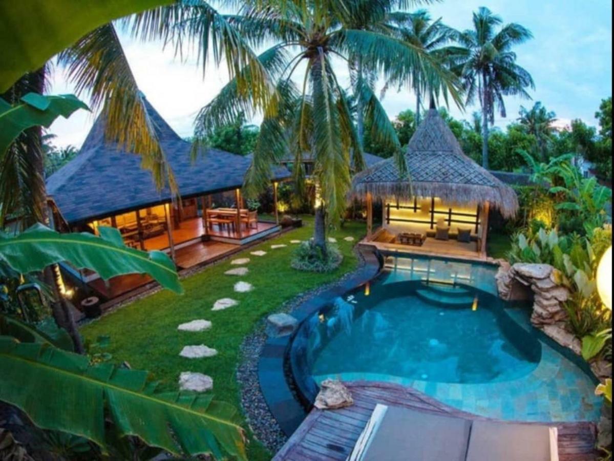 Villa Bhuvana With Private Swimming Pool Gili Trawangan Exterior foto